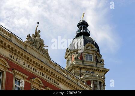 Alte Oberpostdirektion, Stephansplatz, Hansestadt Hamburg, Deutschland, Stockfoto