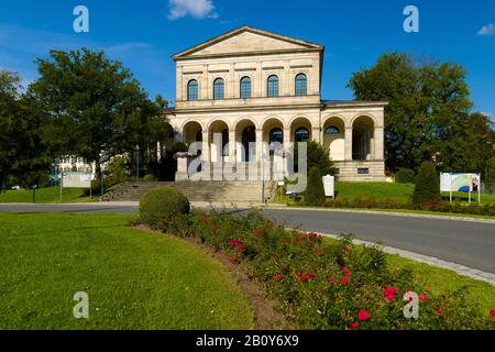 Kursaal in den Staatsbädern in Bad Brückenau, Landkreis Bad Kissingen, Unterfranken, Bayern, Deutschland, Stockfoto