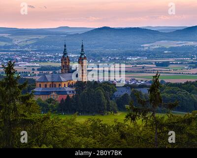 Basilika Vierzehnheiligen bei Bad Staffelstein, Oberfranken, Bayern, Deutschland, Stockfoto