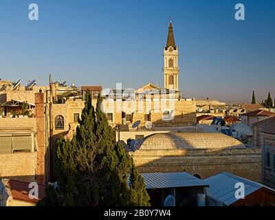 Heilandskirche im Armenviertel der Altstadt, Jerusalem, Israel, Stockfoto