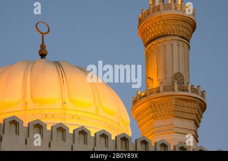 Minarett, Sharjah, Vereinigte Arabische Emirate, Stockfoto