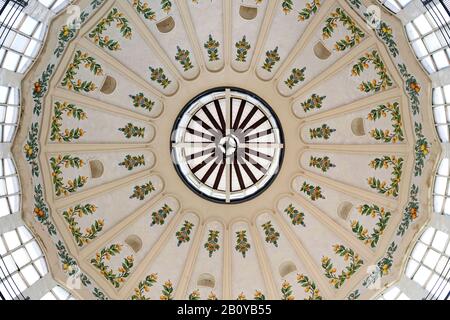 Mercado Central, überdachter Markt, Altstadt, Valencia, Spanien, Stockfoto