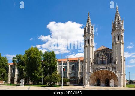 Kloster Hieronymite, Mosteiro dos Jerónimos, Lissabon, Portugal, Stockfoto