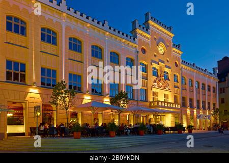 Rathaus am Hauptmarkt in Zwickau, Sachsen, Deutschland, Stockfoto