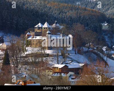 Schloss Elgersburg in Elgersburg bei Ilmenau, Thüringen, Deutschland, Stockfoto