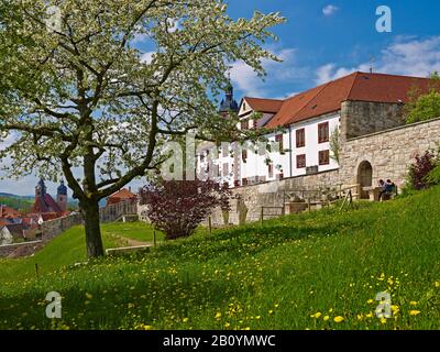 Schloss Wilhelmsburg in Schmalkalden, Thüringen, Deutschland, Stockfoto