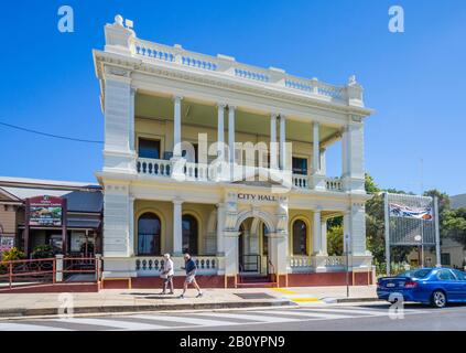 Charters Towers City Hall, im Norden von Queensland, Australien Stockfoto