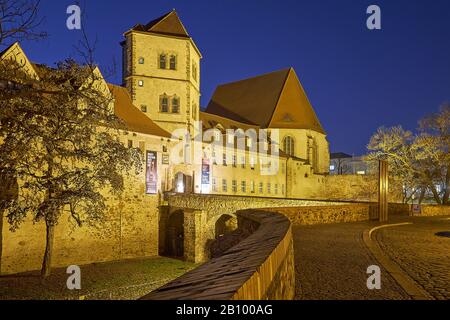 Moritzburg mit Magdalen, Halle/Saale, Sachsen-Anhalt, Deutschland Stockfoto