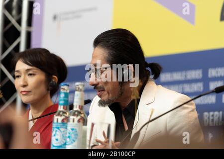 Berlin, Deutschland. Februar 2020. Pressekonferenz des Films 'Minamata' auf der 70. Berlinale 2020. (Foto von Beata Siewicz/Pacific Press) Credit: Pacific Press Agency/Alamy Live News Stockfoto