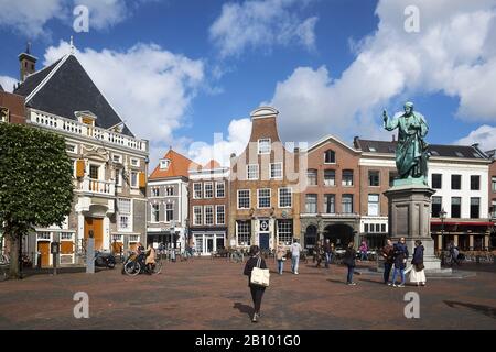 Grote Markt, Haarlem, Nord Holland, Niederlande Stockfoto