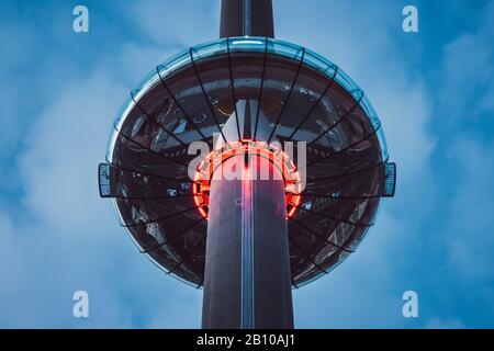 British Airways ich 360 Tower, Brighton, England Stockfoto