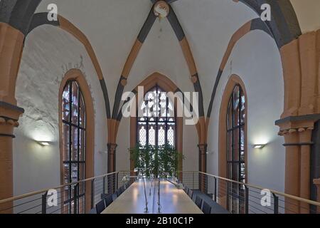 Stadtbibliothek St.Jakobi in Mühlhausen, Thüringen, Deutschland Stockfoto