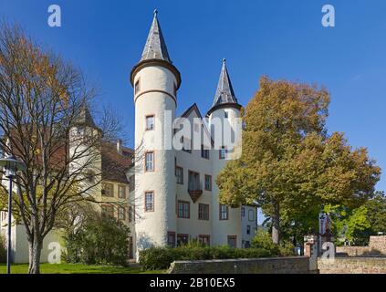 Schloss, Spessart-Museum in Lohr am Main, Unterfranken, Bayern, Deutschland Stockfoto