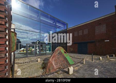 Windstärke 10, Angel- und Wrackmuseum in Cuxhaven, Niedersachsen, Deutschland Stockfoto