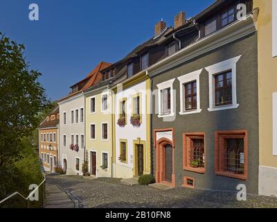 Häuser am Karpfengrund in Goerlitz, Sachsen, Deutschland Stockfoto