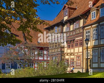 Werners Haus am hinteren Brühl in Hildesheim, Niedersachsen, Deutschland Stockfoto