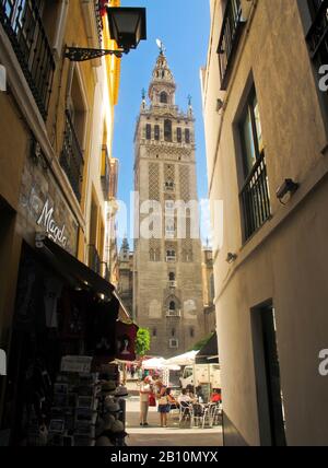 La Giralda. Sevilla. Andalusien. Spanien Stockfoto