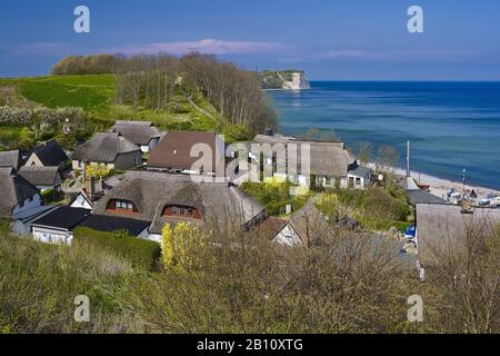 Fischerdorf Vitt, Kap Arkona, Rügen, Mecklenburg-Vorpommern, Deutschland Stockfoto