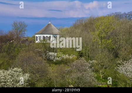 Kapelle aus dem Fischerdorf Vitt, Kap Arkona, Rügen, Mecklenburg-Vorpommern, Deutschland Stockfoto