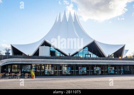 Tempodrom am Anhalter Bahnhof, Kreuzberg, Berlin, Deutschland Stockfoto