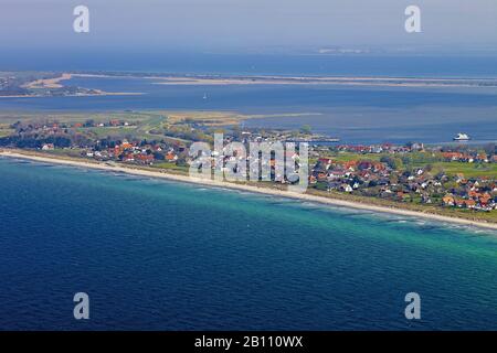 Vitte auf der Insel Hiddensee, Rügen, Mecklenburg-Vorpommern, Deutschland Stockfoto