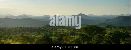 Südsimbabwische Landschaft, Simbabwe, Südafrika Stockfoto