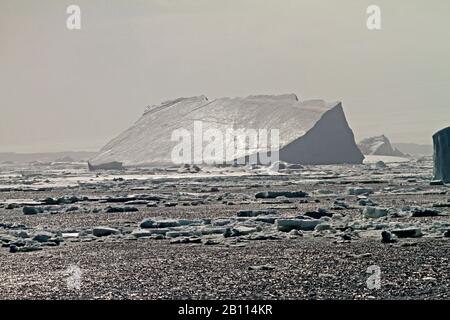 Eisberge im Weddell-Meer, in der Antarktis, im Weddell-Meer Stockfoto