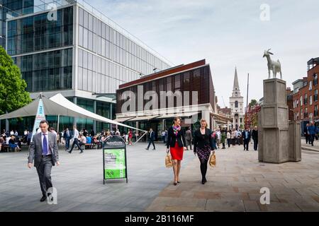 Old Spitalfields Market, London Borough of Tower Hamlets, London, Großbritannien Stockfoto