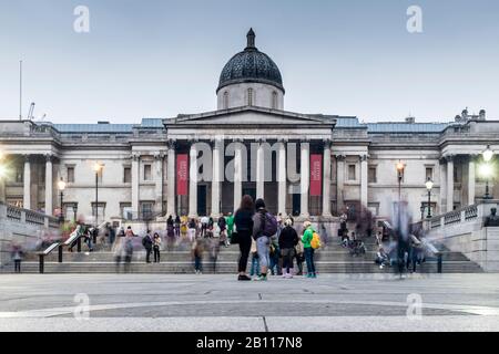 National Gallery, London, UK Stockfoto