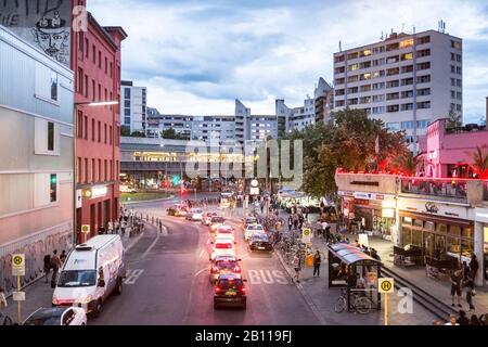 Kottbusser Tor, Kreuzberg, Berlin, Deutschland Stockfoto