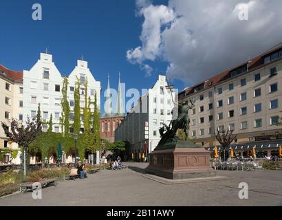 Nikolaiviertel, Mitte, Berlin Stockfoto