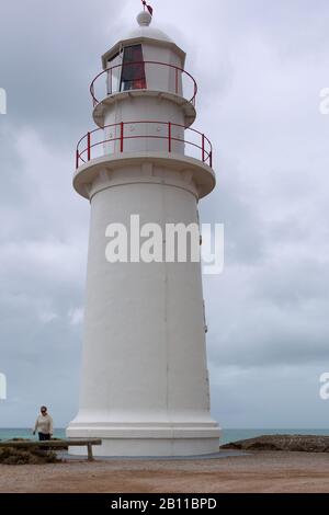 Corny Point Light House Yorke Peninsula South Australia Stockfoto