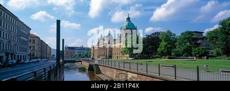 Bundesverwaltungsgericht, Leipzig, Sachsen, Deutschland Stockfoto