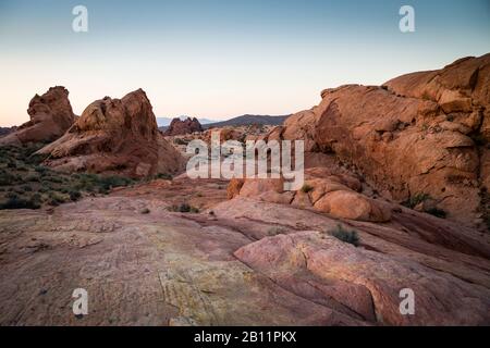 Valley of Fire State Park, Nevada, USA Stockfoto