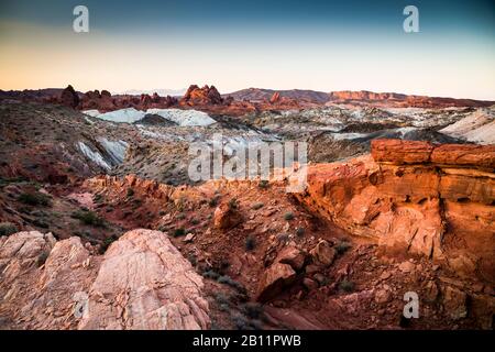 Valley of Fire State Park, Nevada, USA Stockfoto