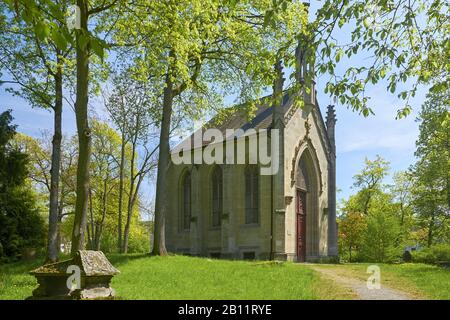 Herzogliche Krypta im Englischen Garten, Meiningen, Thüringen, Deutschland Stockfoto