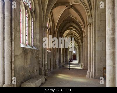 Chor der Klosterkirche, Kloster Pforta in Schulpforte, Bad Kösen, Sachsen-Anhalt, Deutschland Stockfoto