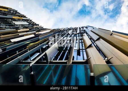 ASB North Wharf Fassade, Auckland Neuseeland Stockfoto