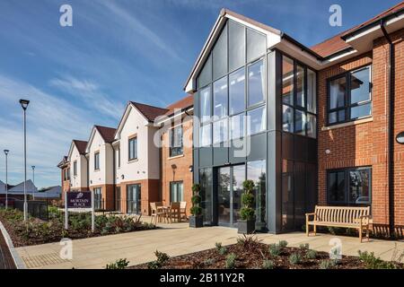 Mortain Place Care Home in Pevensey Bay Rd, Eastbourne BN23 6JF Stockfoto