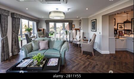 Mortain Place Care Home in Pevensey Bay Rd, Eastbourne BN23 6JF Stockfoto