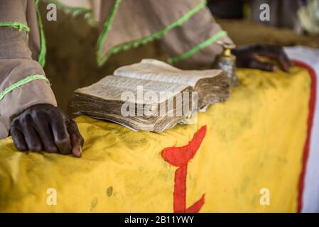 Kirche in Afrika spirituelle Heilung und Masse in der Republik Kongo Stockfoto