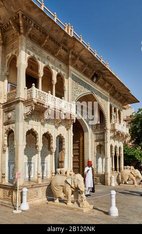 Stadtschloss, Jaipur, Rajasthan, Indien Stockfoto