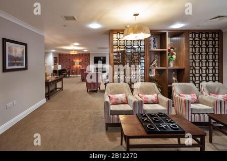 Rivermede Court Care Home in Egham, Surrey. Stockfoto