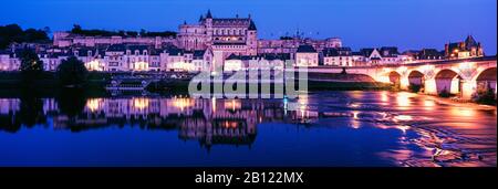 Chateau d ' Amboise, Amboise, Frankreich Stockfoto