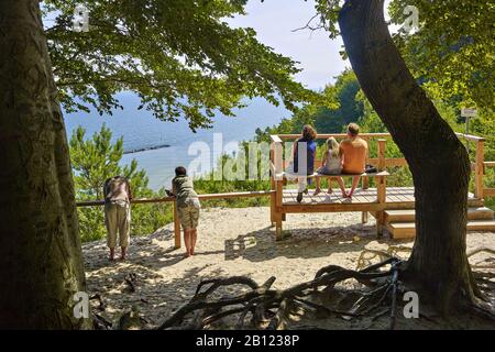 Blick vom Stecksberg bei Koserow, Usedom, Mecklenburg-Vorpommern, Deutschland Stockfoto