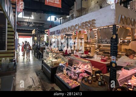 VA Foodmarket, V&A Waterfront, Kapstadt, Westkappo, Südafrika, Afrika Stockfoto