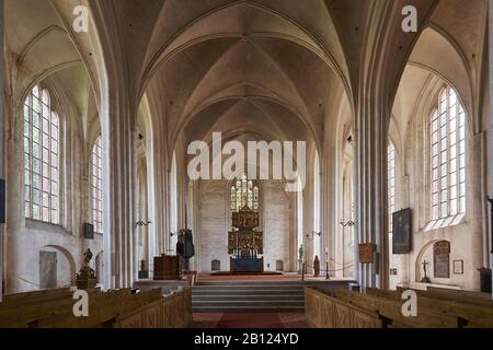 Stadtkirche St. Marien Wittstock Dosse, Landkreis Ostprignitz-Ruppin, Brandenburg, Deutschland Stockfoto