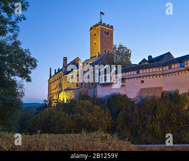 Wartburg bei Eisenach, Thüringen, Deutschland Stockfoto