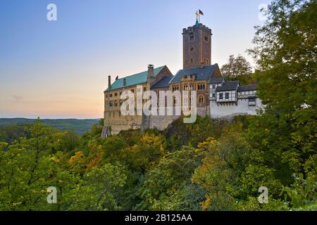 Wartburg bei Eisenach, Thüringen, Deutschland Stockfoto