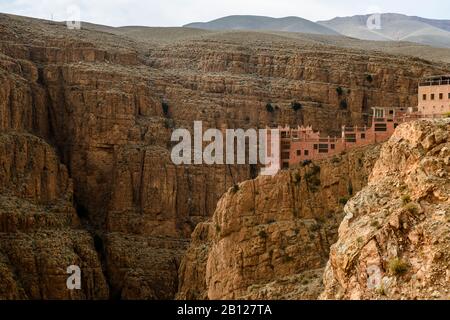 Dades Schlucht, Marokko Stockfoto